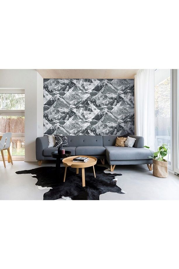 Anka 1622-3 Modern Dağ Motifli Duvar Kağıdı 16,50 M²