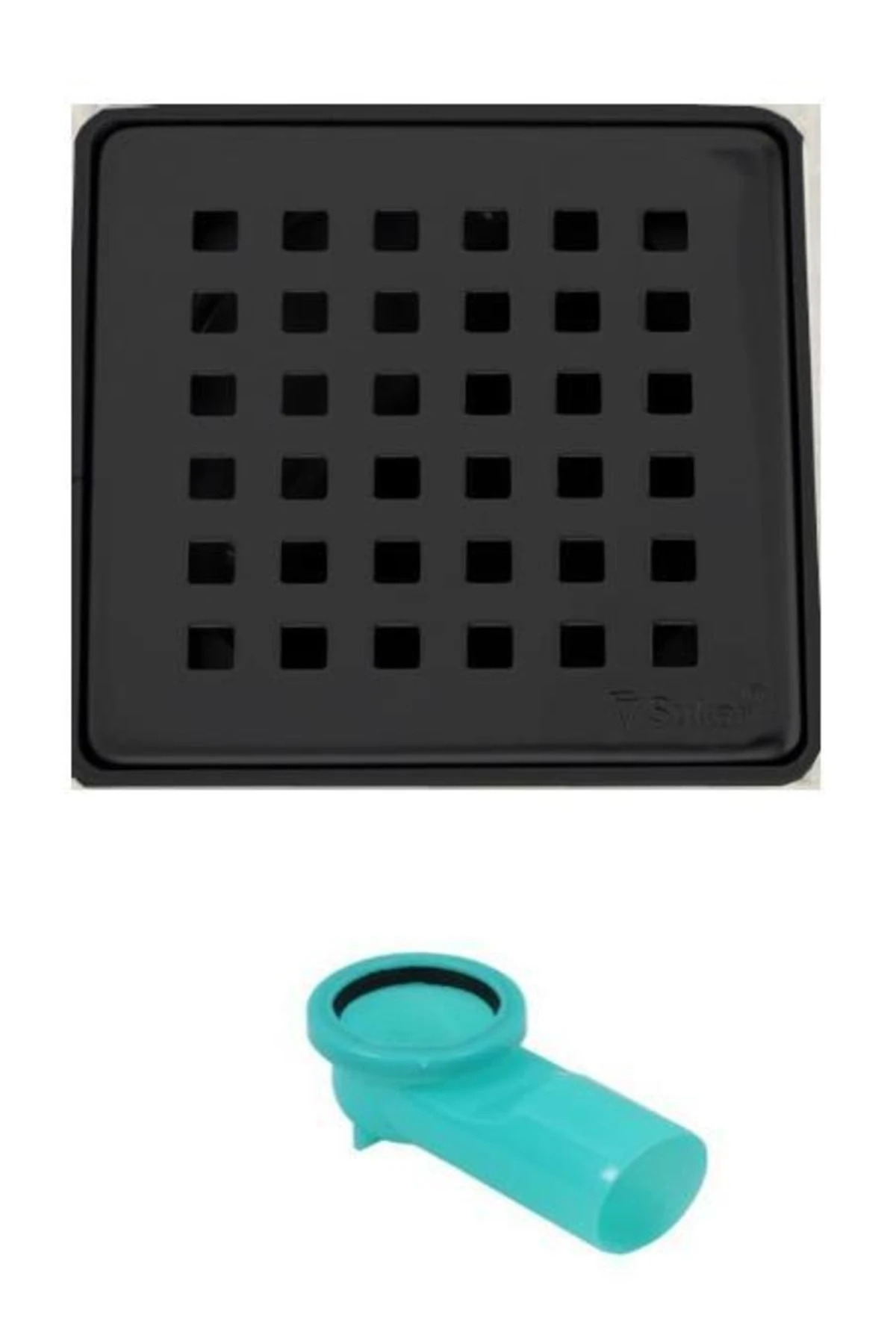 Line 9 10*10 Siyah Üst Gövde Paslanmaz Ve Alt Bağlantı Dirseği