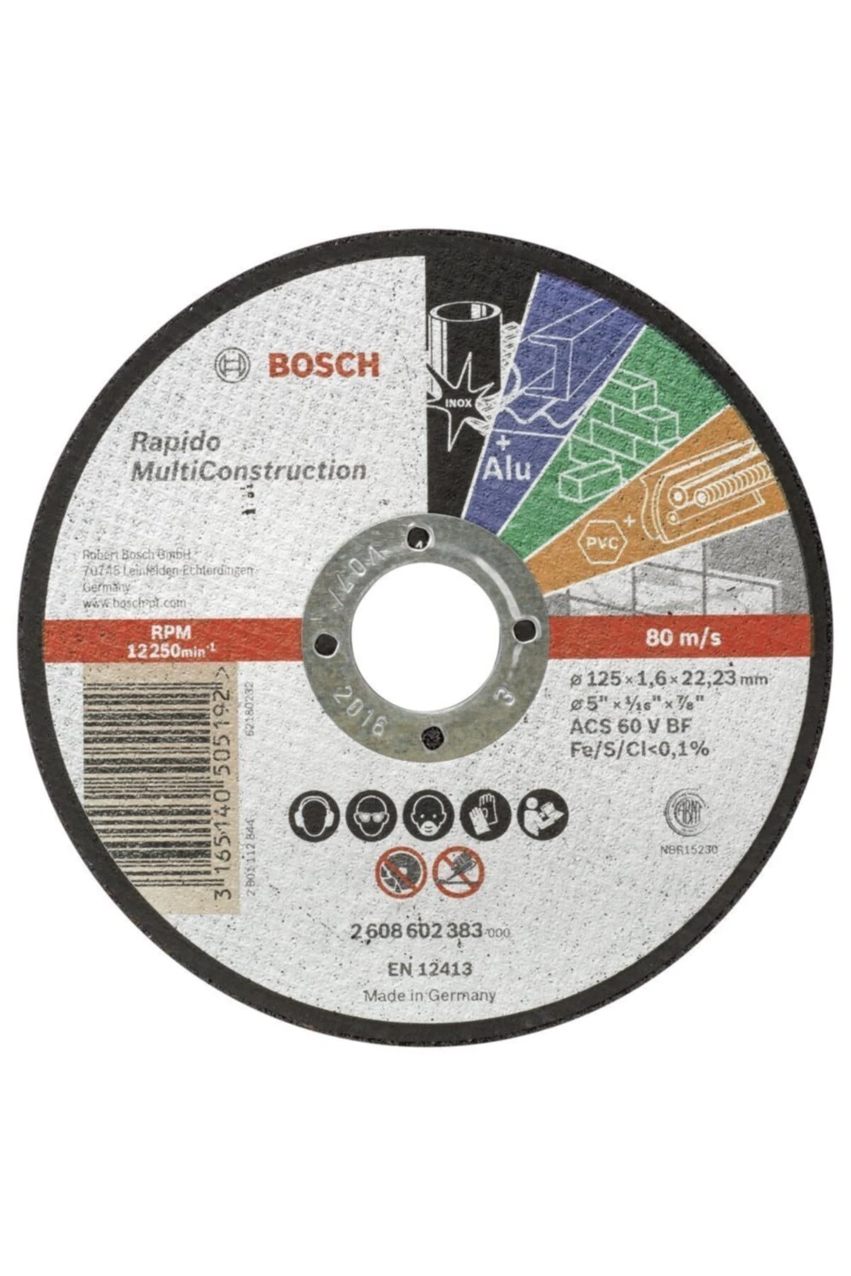 125*1,6 Mm Rapido Multiconstruction