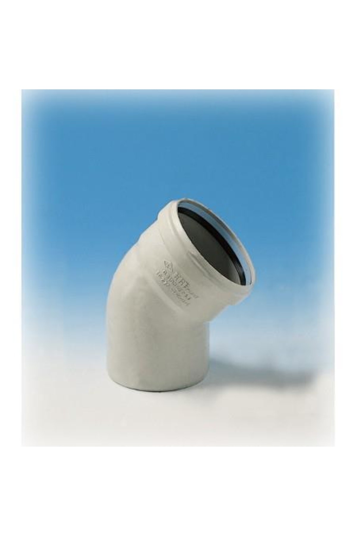 Ege Yıldız 50x45 Pvc Açık Dirsek 3,2 Mm