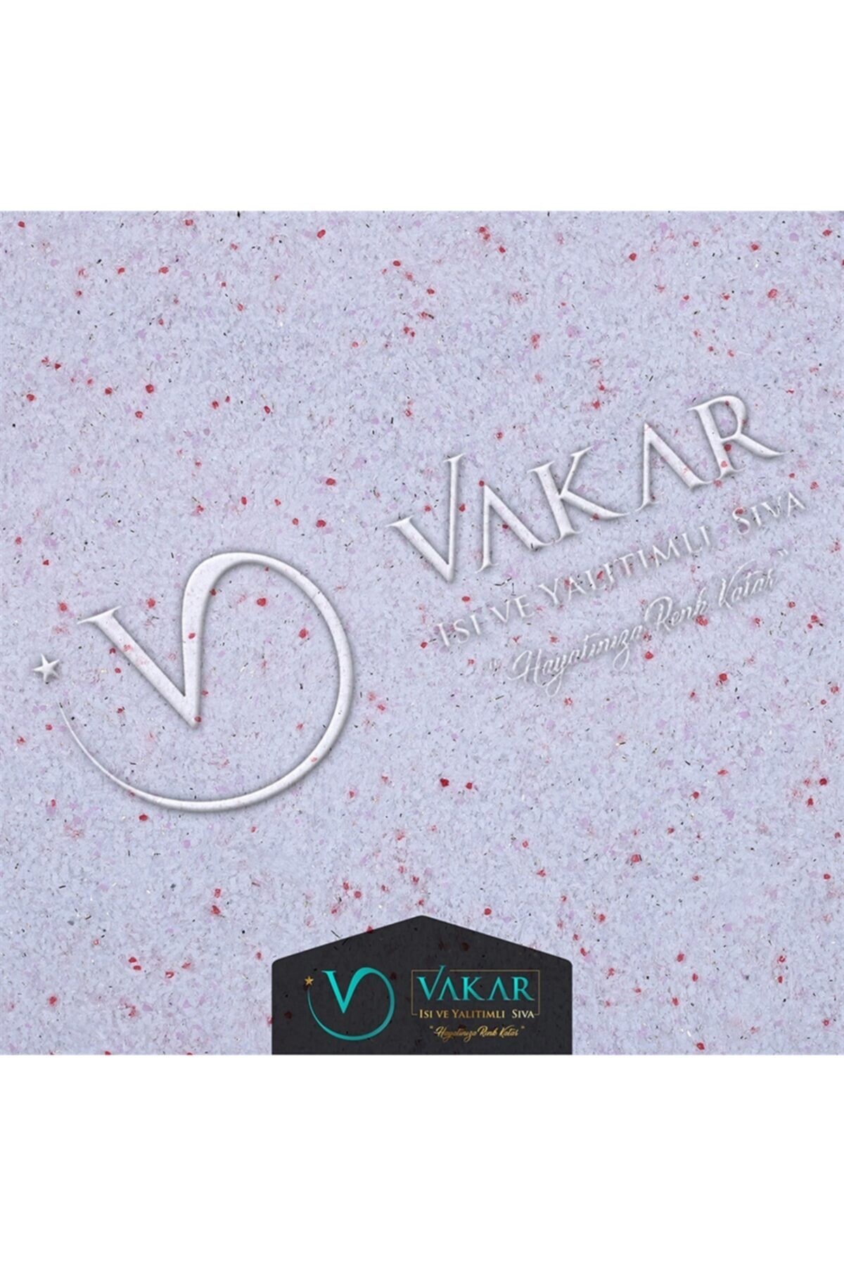 Isı Ve Ses Yalıtımlı Canlı | Ipek | Dekoratif Sıva Sunshine-05 Açık Fuşya-kırmızı Desen