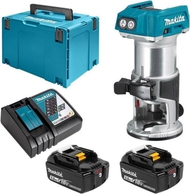 MAKİTA DRT50RTJ Çift Akülü Freze (2x5.0Ah)