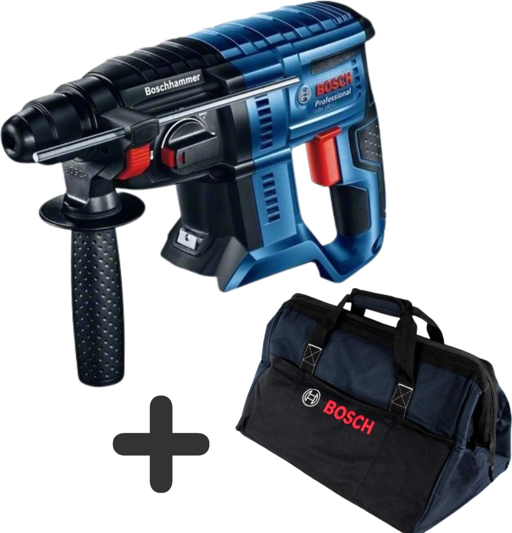 BOSCH Gbh 180-LI Akülü Sds Plus Kırıcı-Delici ve Çanta (Akü ve Şarj Cihazı Dahil Değildir)