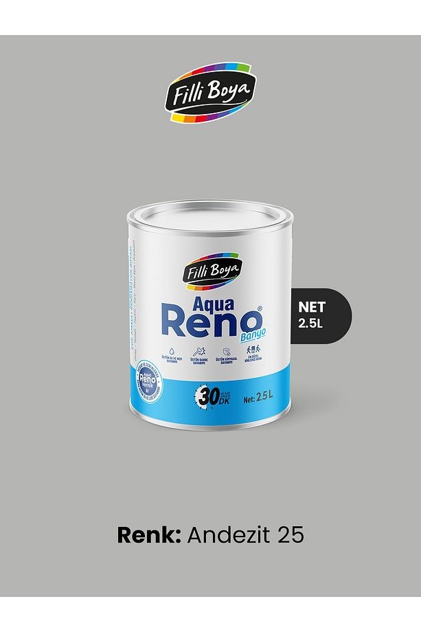Aqua Reno Banyo 2.5 Lt Andezit 25