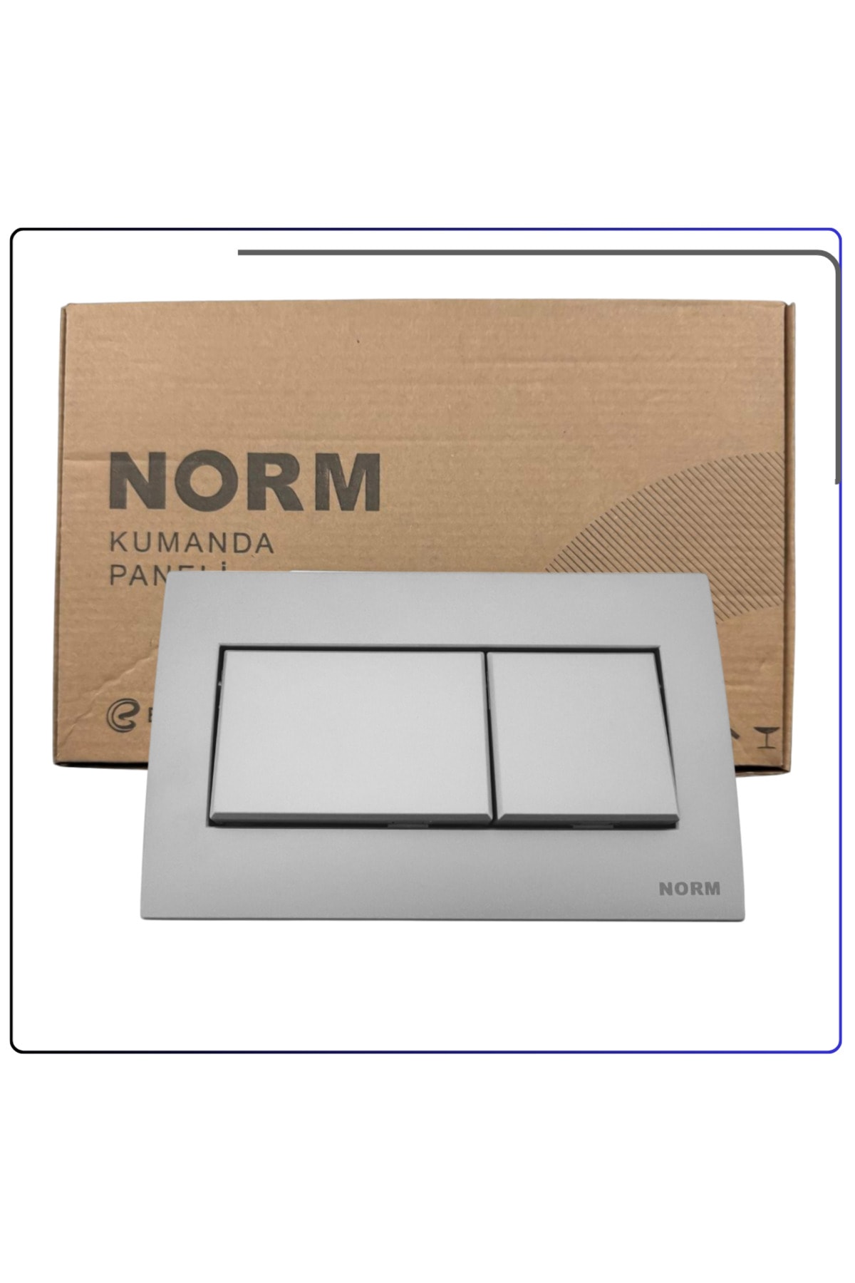 437016YP Kumanda Paneli Mat Krom Norm