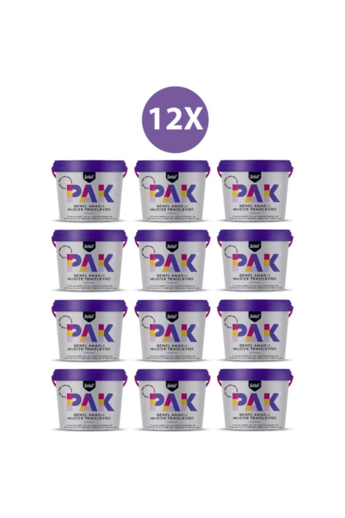 SELSİL Pak Genel Amaçlı Mucize Temizleyici Krem 500 Gr (12 Adet)