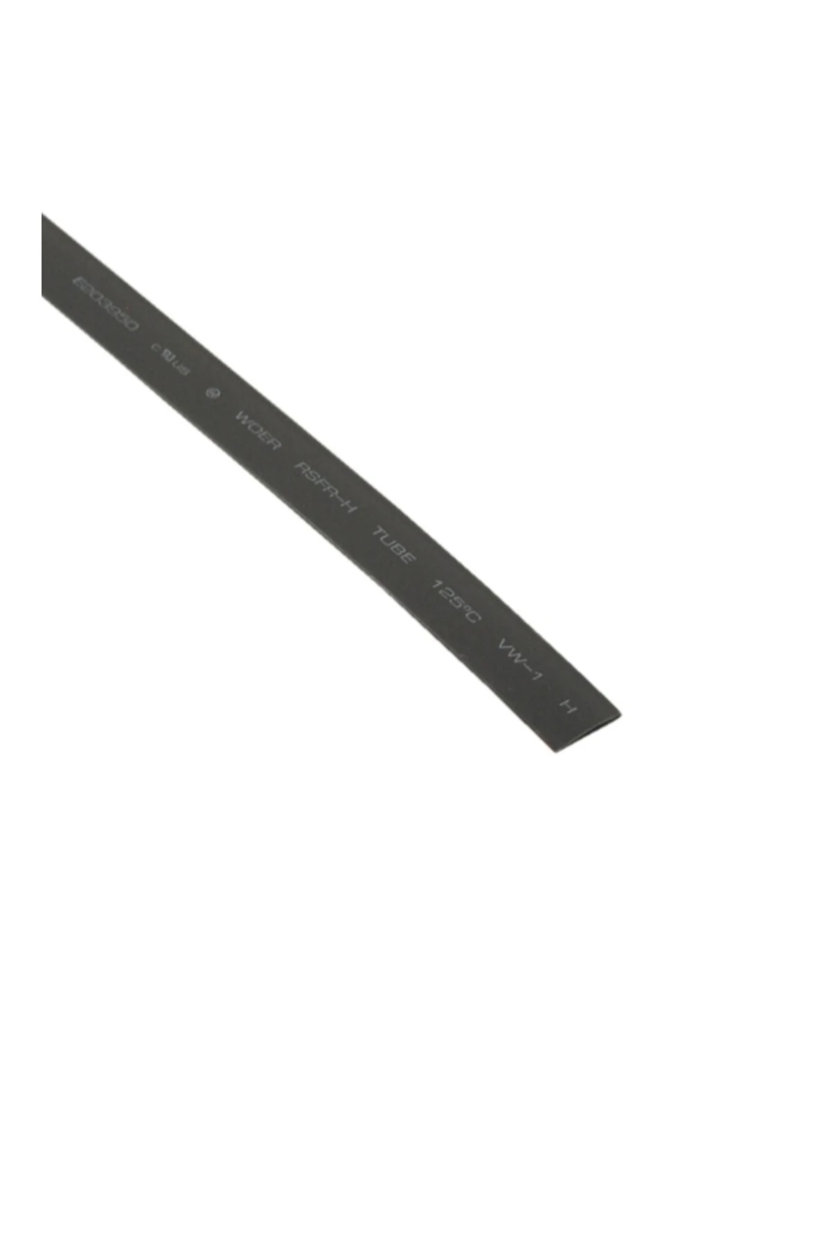 8mm Isı Ile Daralan Siyah Makaron (5M)