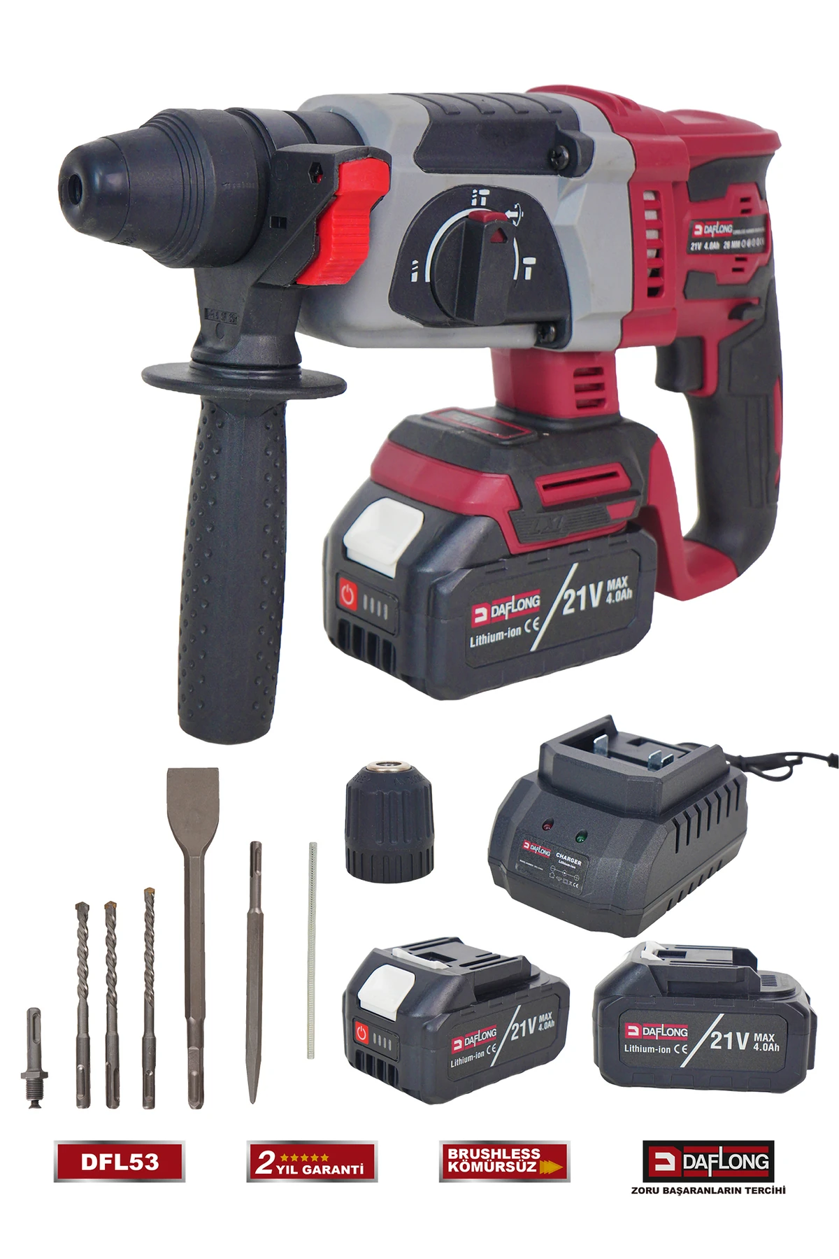 21V KÖMÜRSÜZ DARBELİ KIRICI DELİCİ BAKIR SARGILI ŞARJLI HİLTİ DFL53