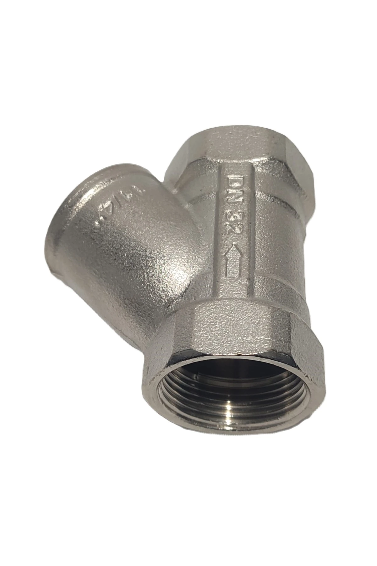 11/4" Sarı / Krom Pislik Tutucu Su Filtresi Dn32 - Threaded Strainer