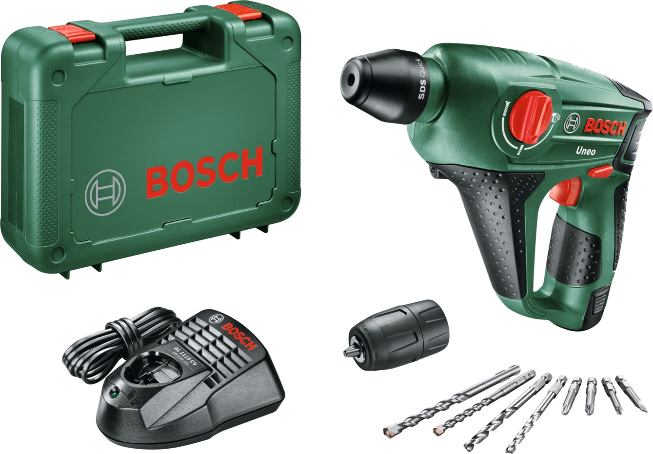BOSCH Uneo 12 LI (2,5 Ah Tek Akü) Akülü Darbeli Delme/Vidalama Makinesi