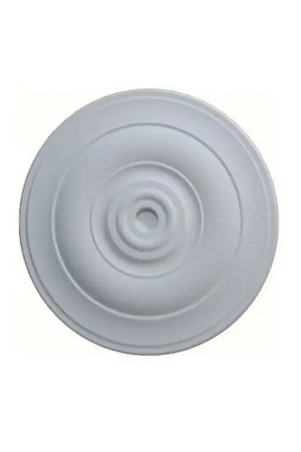 Düz 50 cm Tavan Lamba Göbeği Stropiyer Kartonpiyer