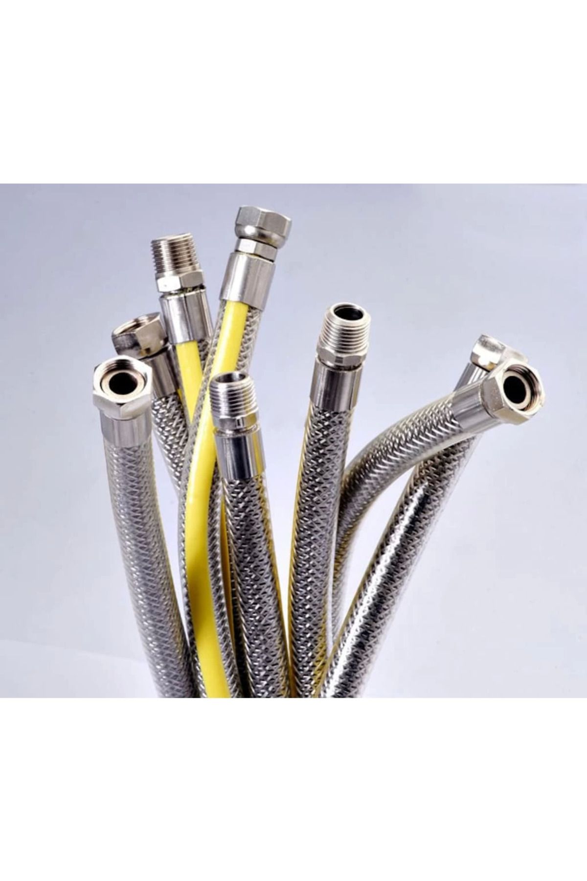 Yeni Sezon Krg Ocak Fırın Doğalgaz Bağlantı Fleksi Extra Korumalı Hortum 1.25 Cm Kampanya