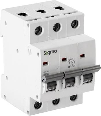 6SM350C 3X50A 6ka C Serisi Otomatik Sigorta