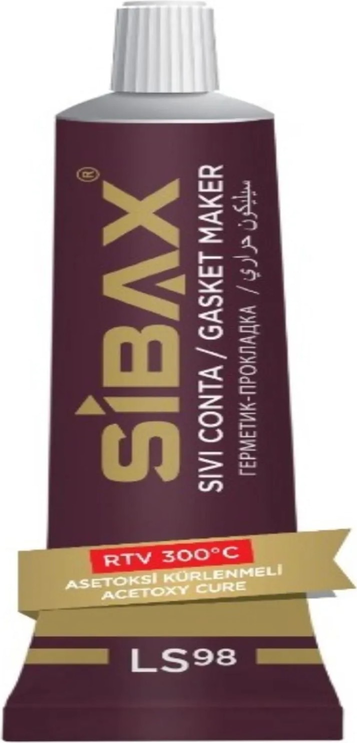 Yüksek Isı Silikonu(Sıvı Conta) Kırmızı 50ML LS98