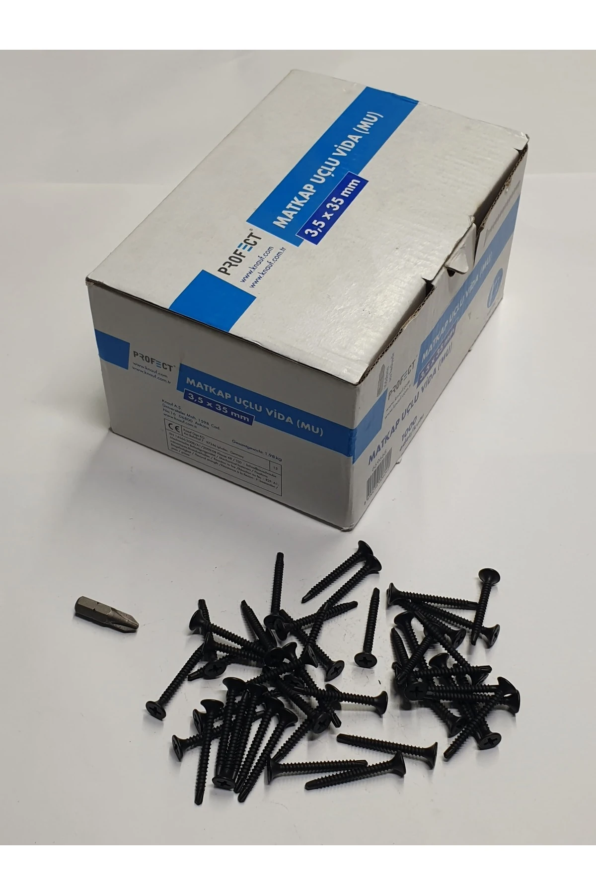 PROFECT MATKAP UÇLU ALÇIPAN VİDASI  3,5X35mm