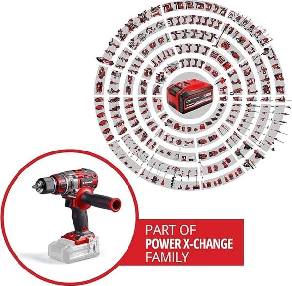 Professional Akülü Vidalama Tp-Cd 18/80 Li Bl-Solo Power X-Change (18 V, Kömürsüz, 80 Nm, 13