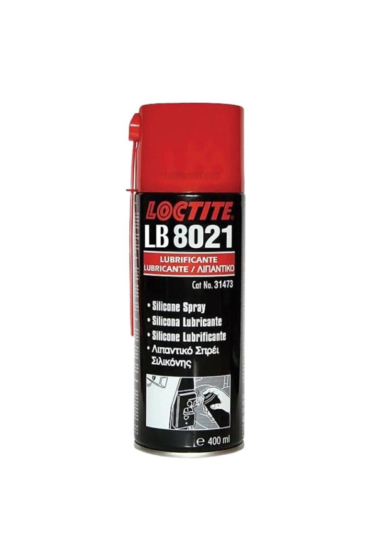 8021 Silikon Sprey 400ml Loctite