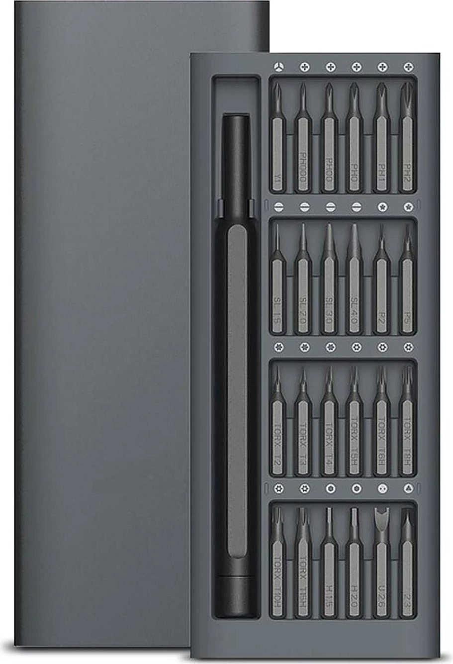 Schnauer Çelik Çok Amaçlı Hassas Tornavida Seti 24 Parça / Saat, Kamera, Radyo, Dizüstü Bilgisayar, Cep Telefonu, Insansız Hava Aracı ve Elektrikli Ev Aletleri