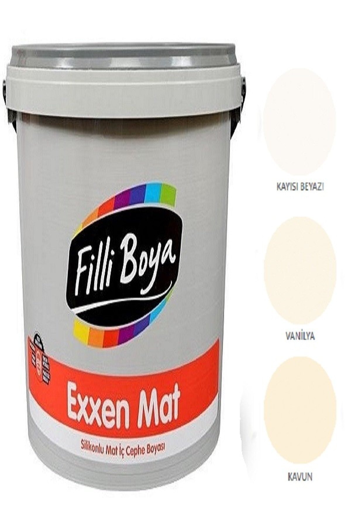 Exxen Mat Silikonlu Mat Iç Cephe Boyası 7,5lt (kayısı Beyazı)