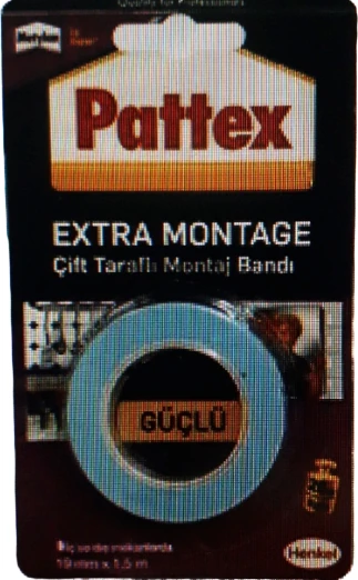 Henkel  Tape Extra Montage Beyaz 19 Mm X 1.5 M