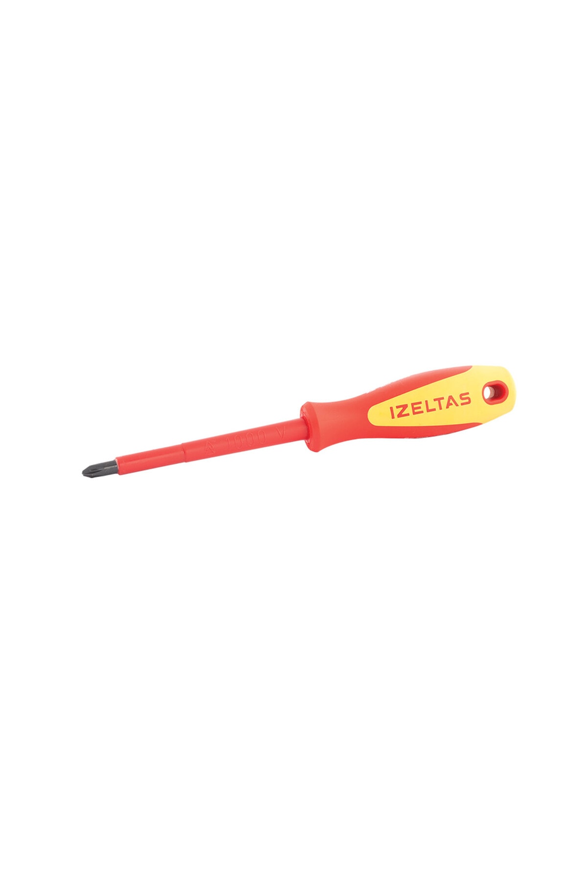 İZELTAŞ 4145 1000V İzoleli Elektronikçi Yıldız Uçlu Tornavida 4.5x80 mm