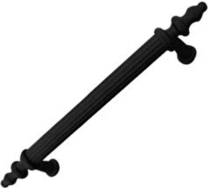 Kumru Mat Siyah 224 mm Lüks Dolap Çekmece Kulp Şık ve Dayanıklı Tasarım
