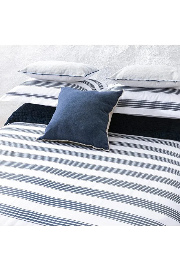 Wave Nevresim Seti King Size 230x220 Cm Beyaz