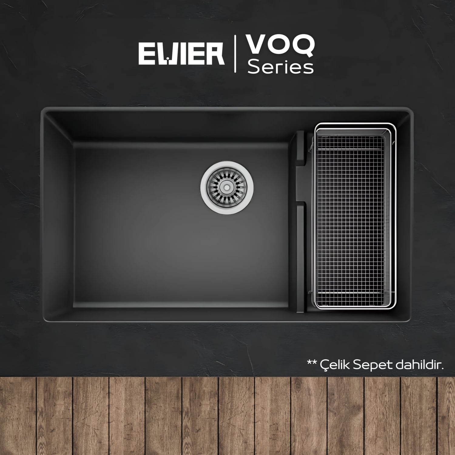 Granit Evye I Voq Series I Set I Black (Siyah)