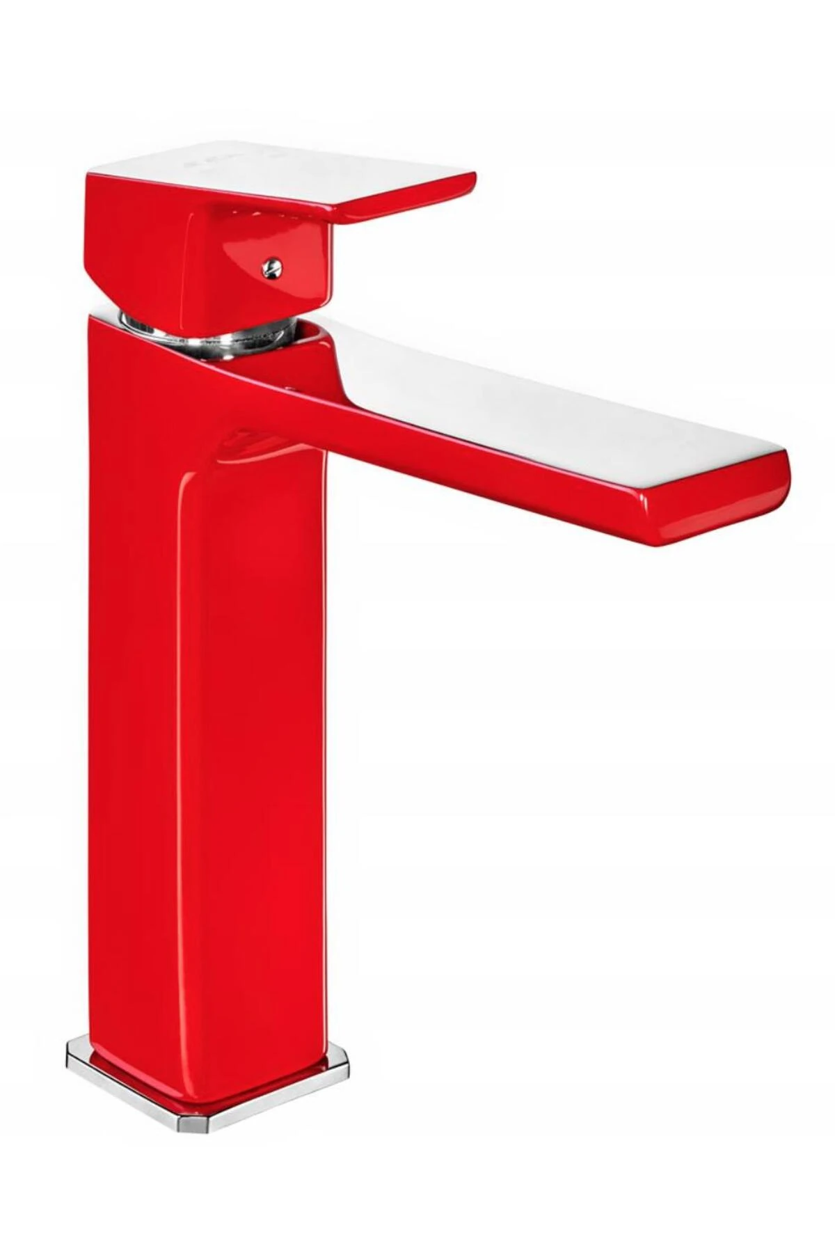 Tiera Orta Boy Lavabo Bataryası- Krom Kırmızı 103388003