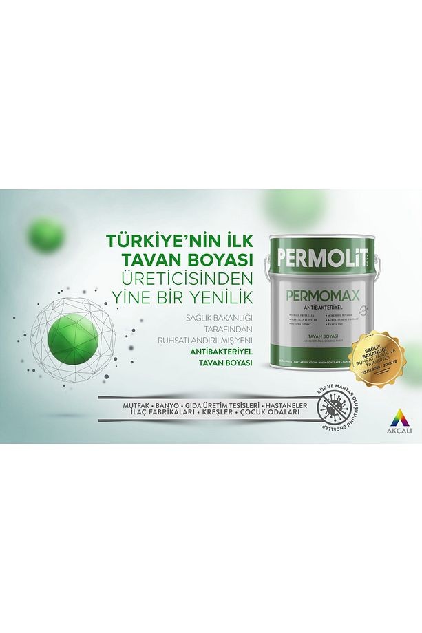 Permomax Küf Önleyici Tavan Boyası 3,5 Kg