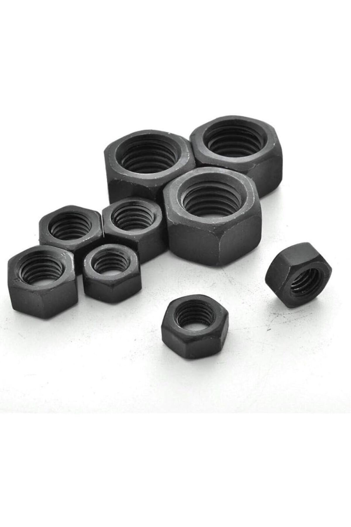 AKDENİZ  Somun Din934 M12x1,75 6 Kalite 100 Adet