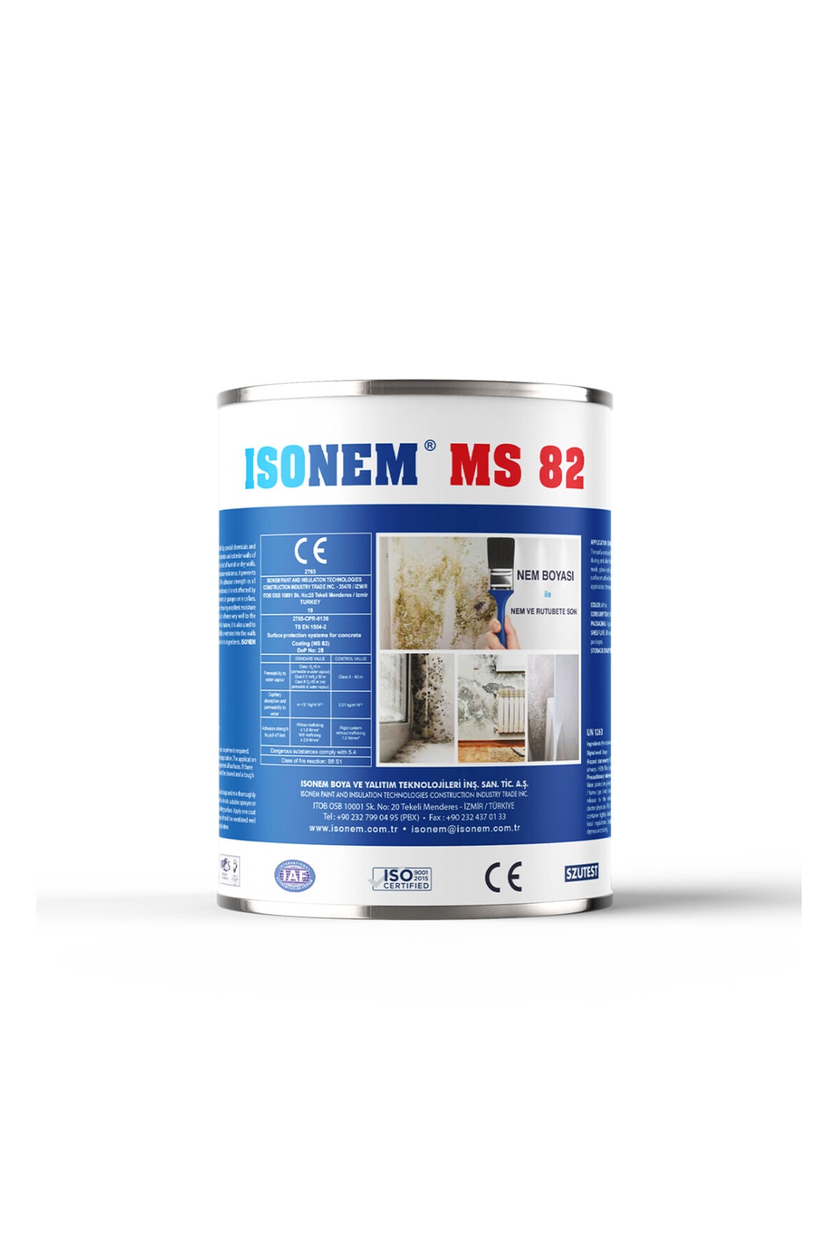 MS82 Rutubetli Yüzey ve Nem Boyası 1 Kg