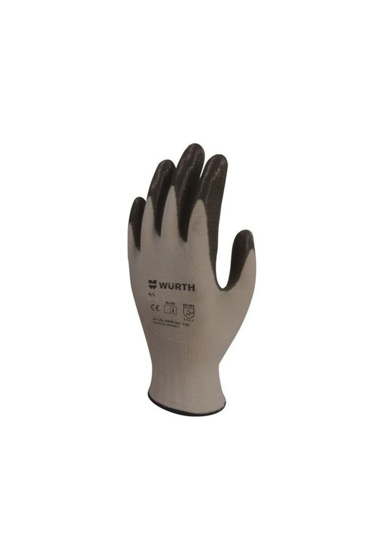 Mekanikçi Eldiveni Nitril, Siyah, 10/XL