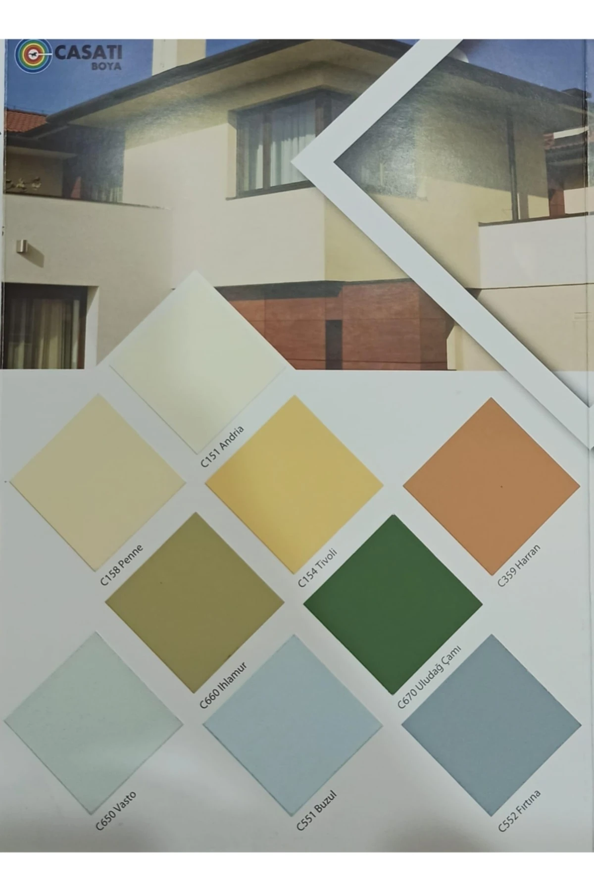 Silikonlu Dış Cephe Boyası C660 Ihlamur 2,5 Lt