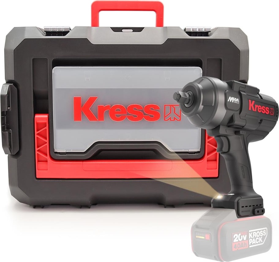 KUB33.91 20VOLT 1300NM Kömürsüz Profesyonel Şarjlı Somun Sıkma (Akü Dahil Değildir)