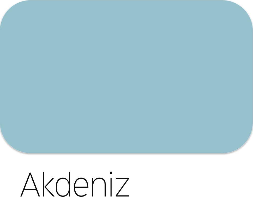 POLİSAN Popüler Plastik Iç Cephe Boya - 4399-AKDENIZ Cİ-7444 - 3 kg