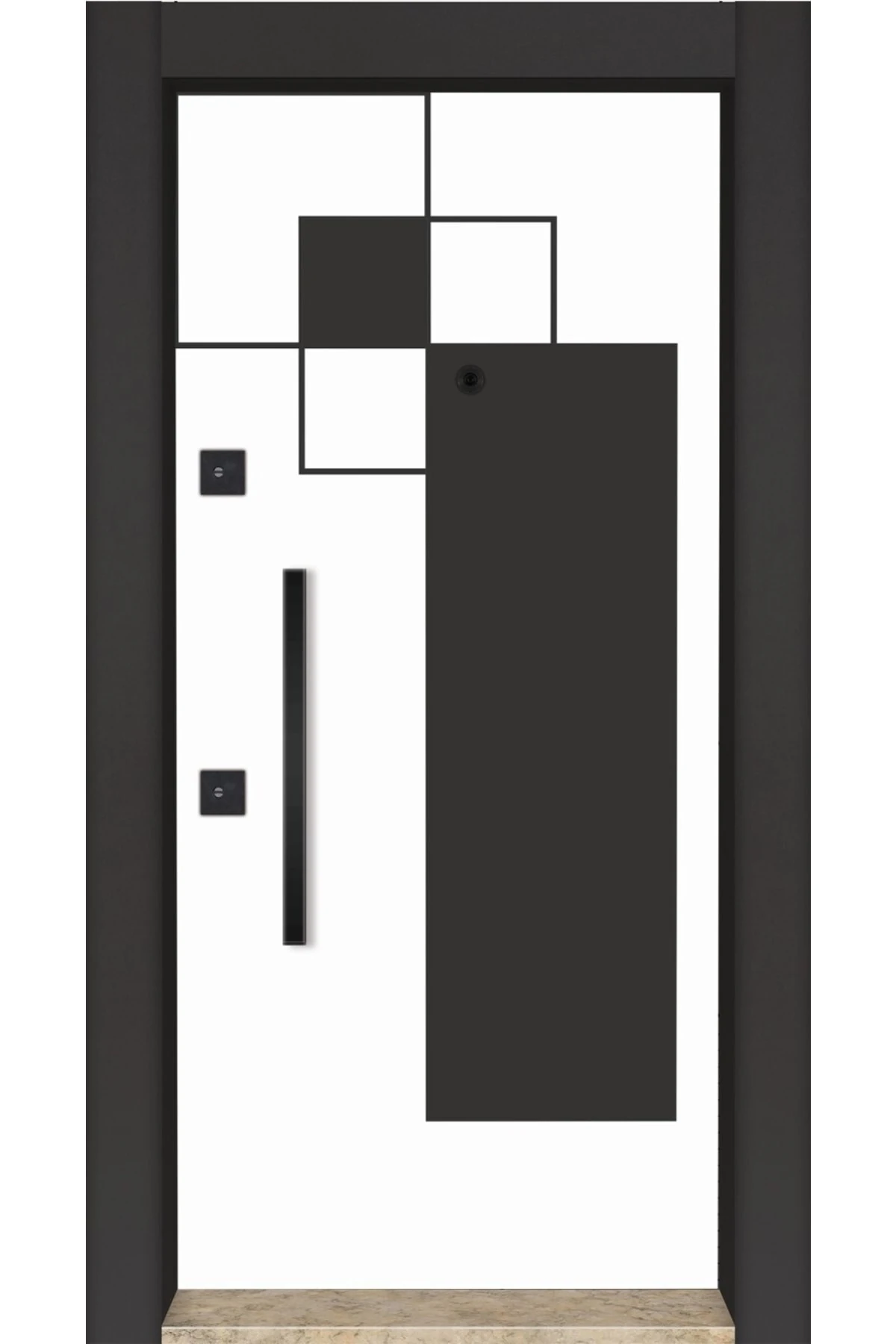 Daire Giriş Kapısı, Çelik Kapı, Mn-1012 Sağ