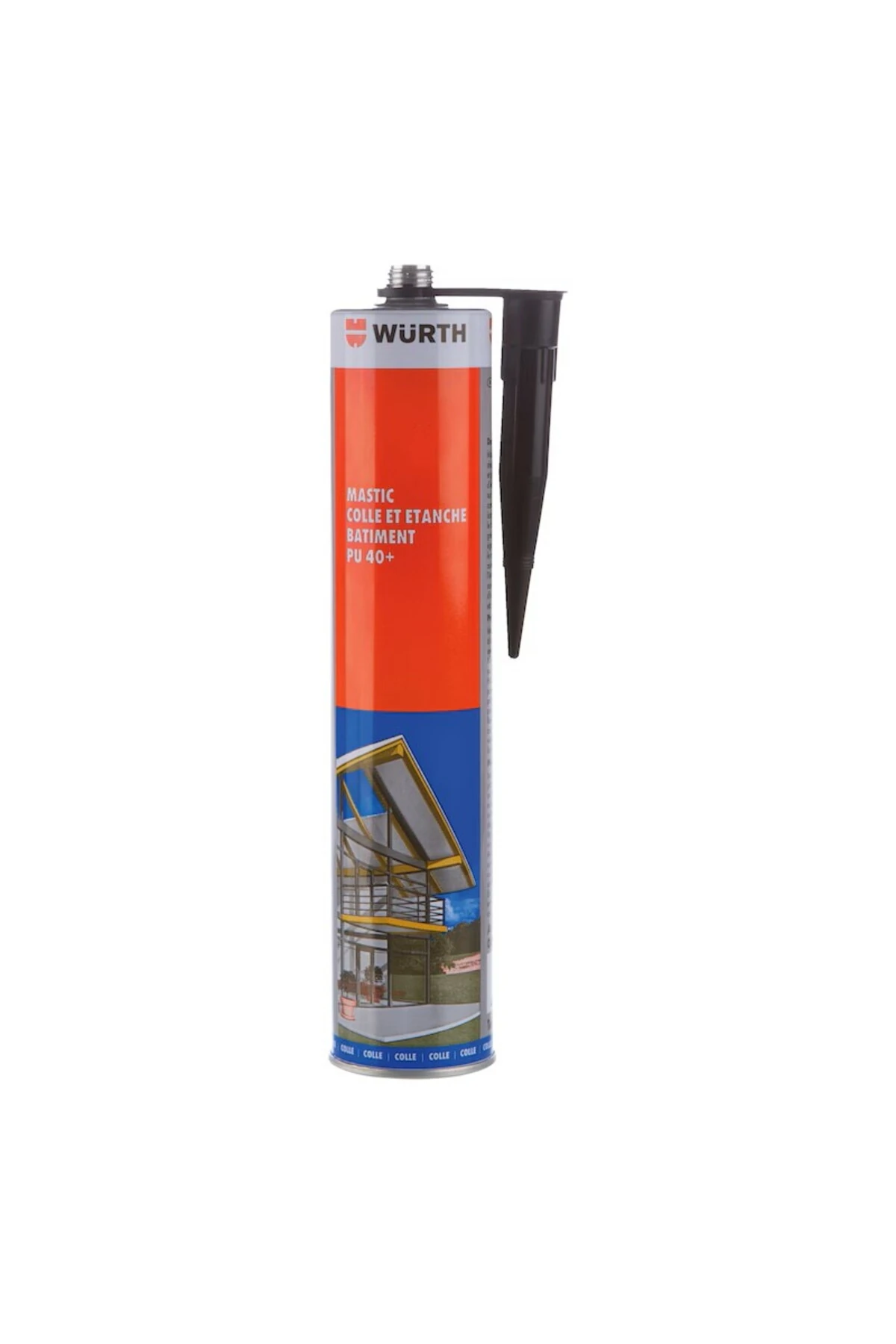 YAPIŞTIRICI SIZDIRMAZ PU 40 PLUS SİYAH 310ML