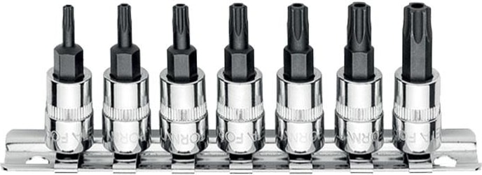 C08S-RTR7 7 Parça 1/4 Inç Torx Delikli Uçlu Lokma Takımı