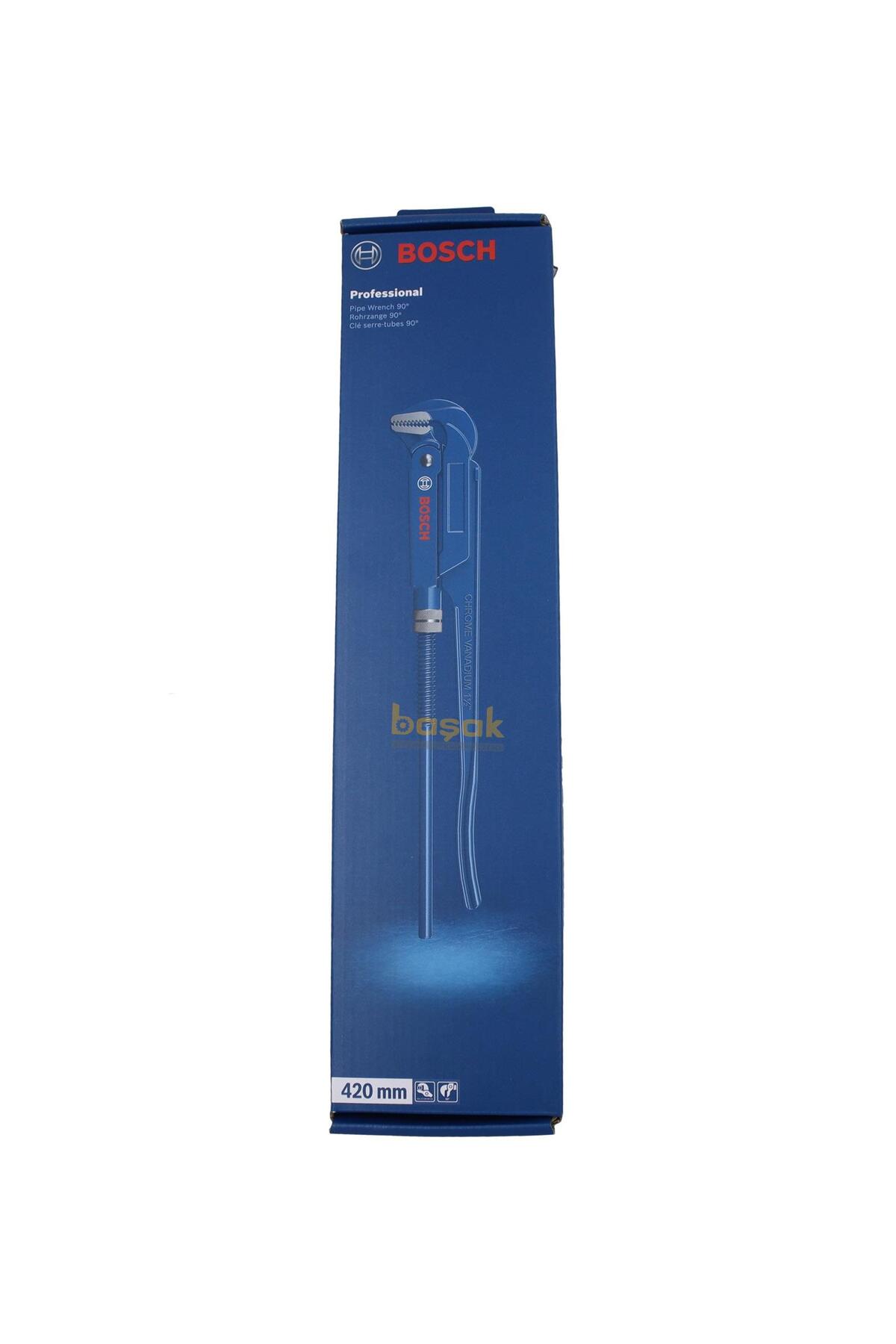1,5'' Düz Çene 90° Maşalı Boru Anahtarı 420 mm 1600A02W3V