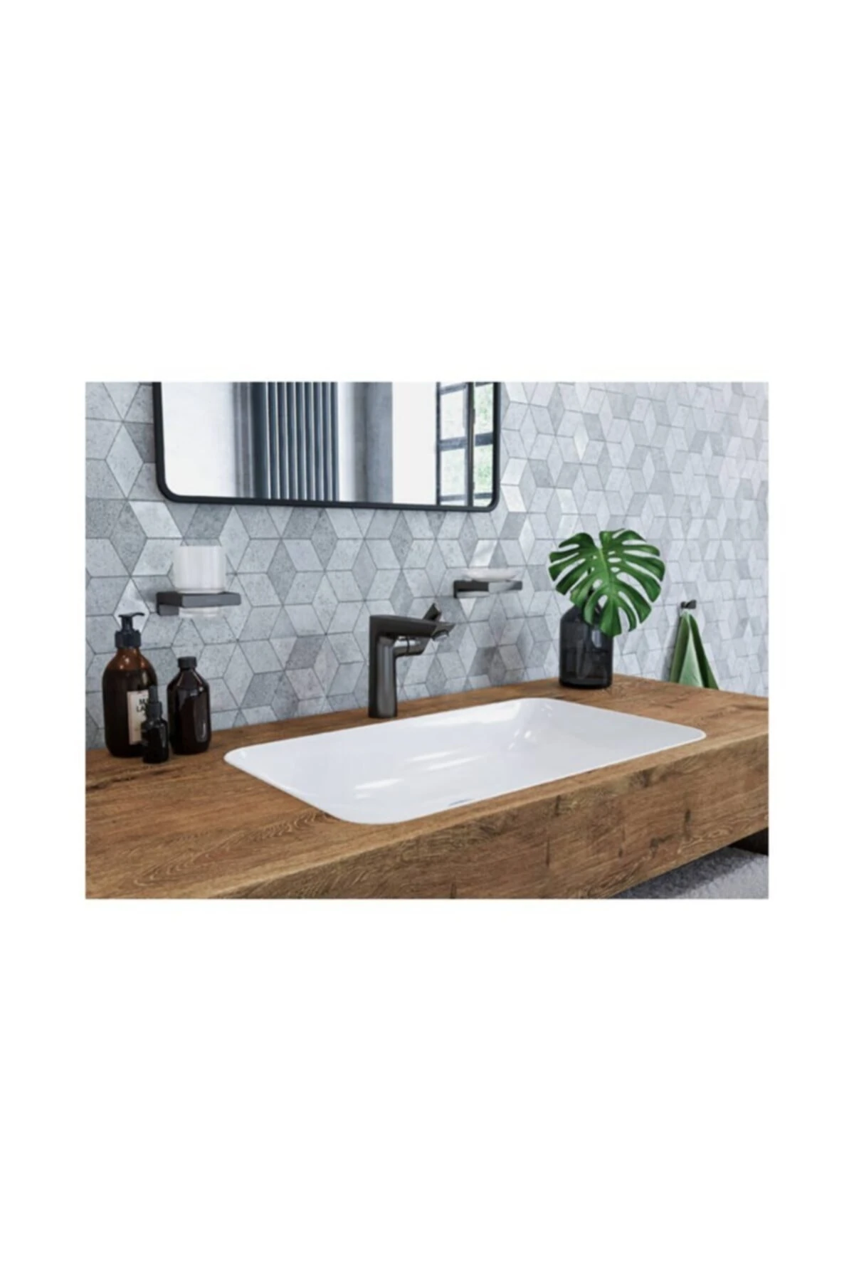 Talis E Tek Kollu Lavabo Bataryası Parlak Altın - Optik, 150 Kumandalı