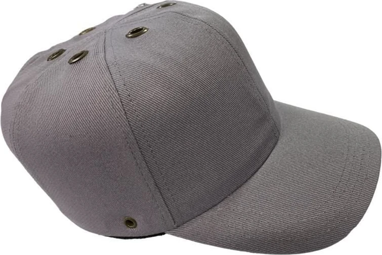 Darbe Emicili Şapka Baret Gri