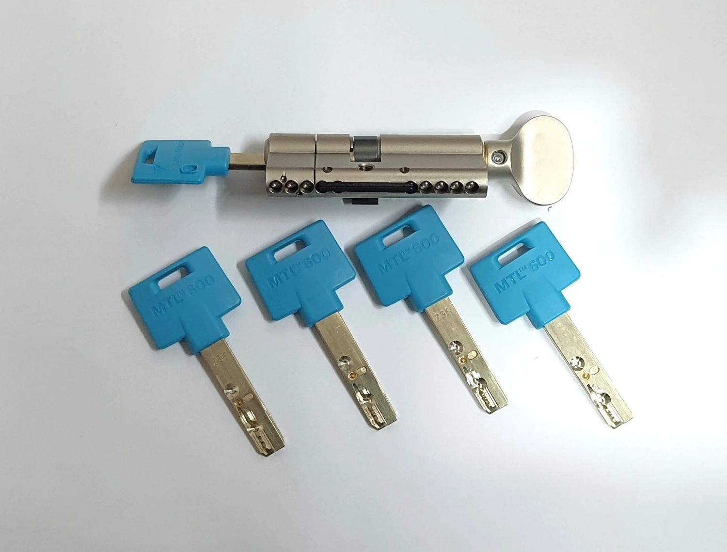 MTL600 Interactive Yüksek Güvenli Tuzaklı Çelik Takviyeli Mandallı Barel 69 mm