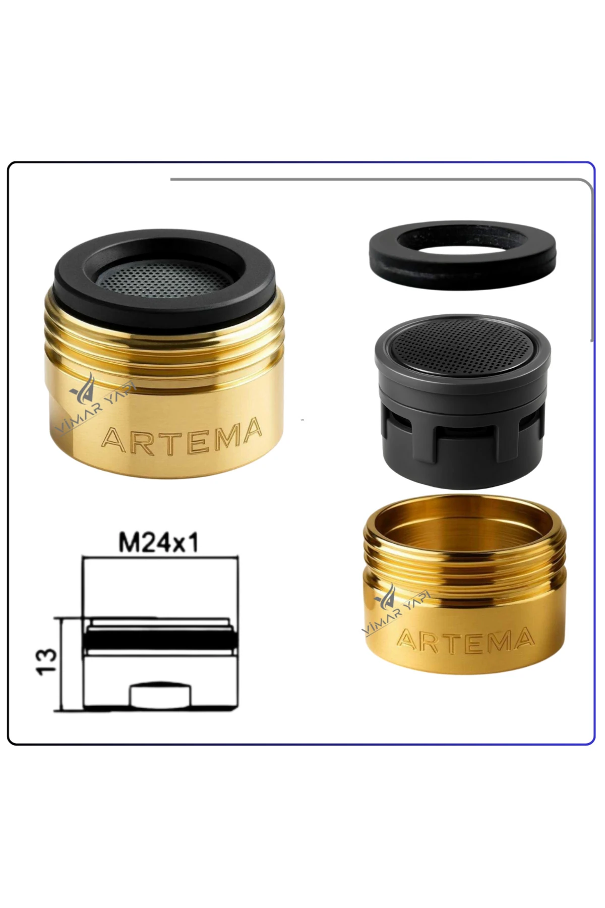 A3194923YP Gr. Perlatör M24x1-C Neoperl 40200603301