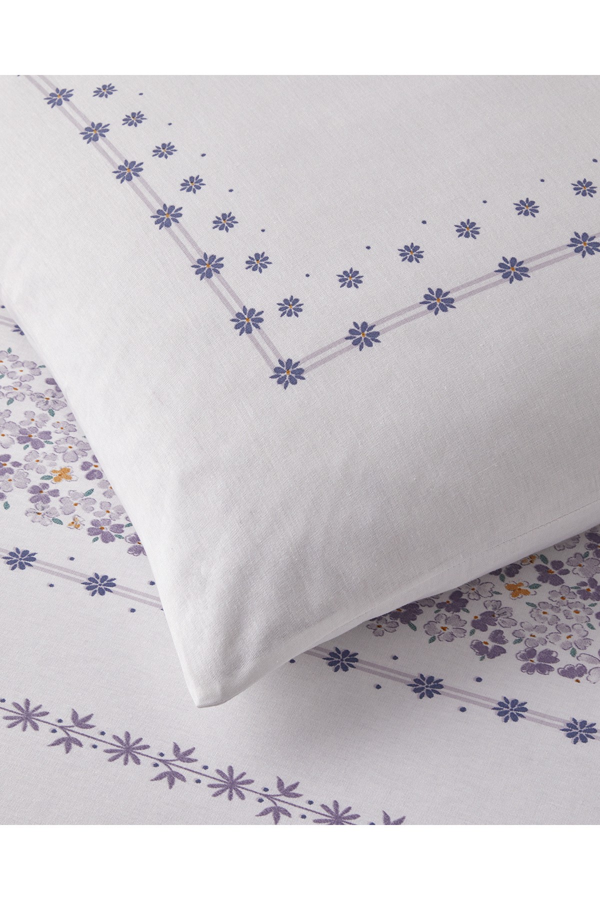 Minibloss Pamuklu Çift Kişilik Nevresim Seti 200x220 cm Lila