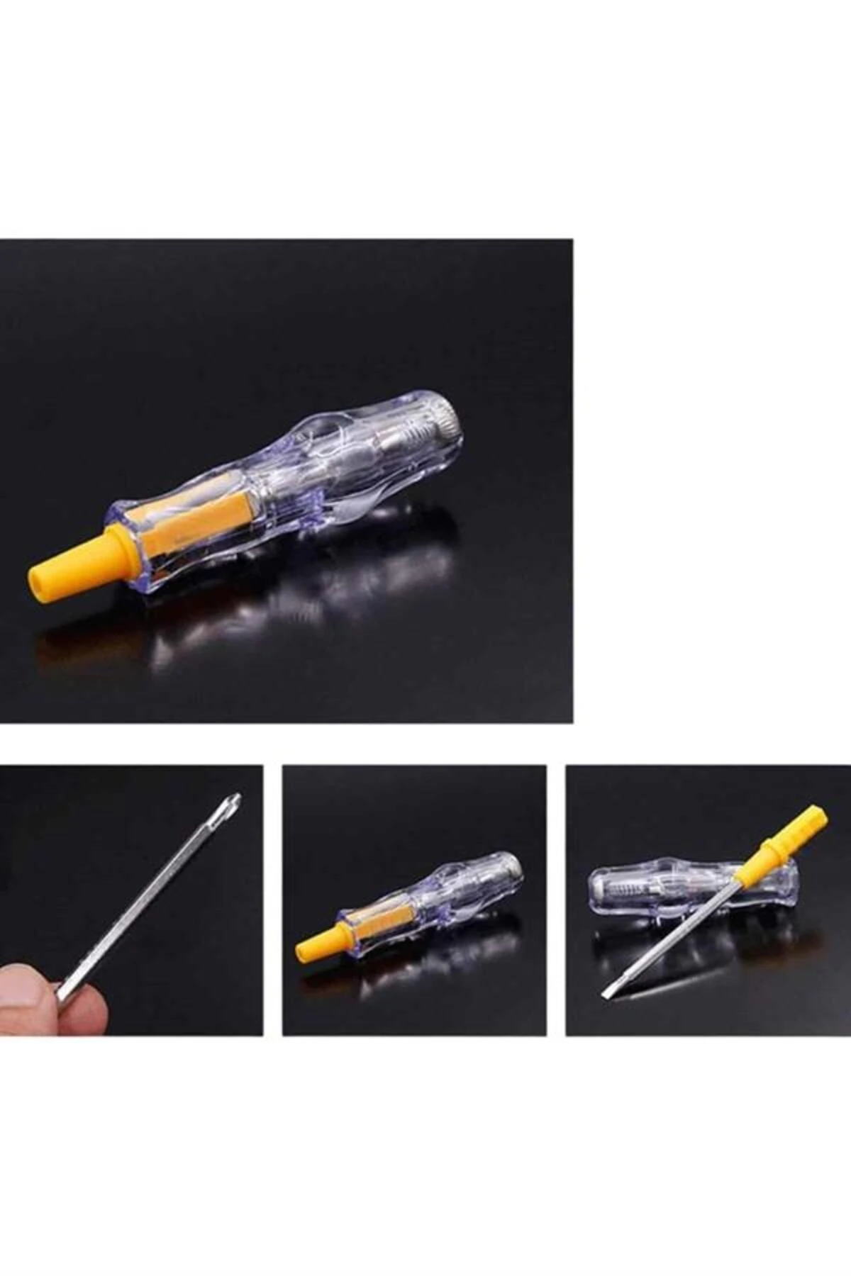 Kontrol Kalemi Nikel Kaplama Çift Başlıklı Test Cihazı - MCT9862-4037