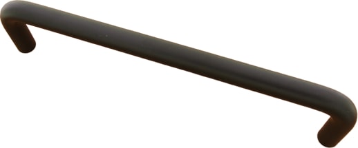 U Boy Kulp Mat Siyah 160 mm Dolap Vestiyer