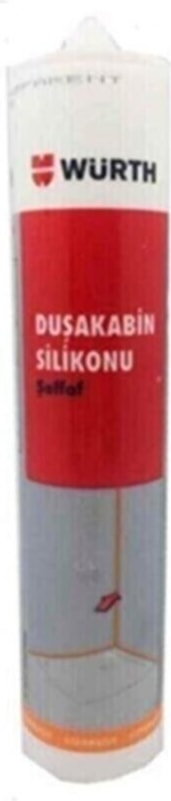 Duşakabin Silikonu 310 ml Şeffaf