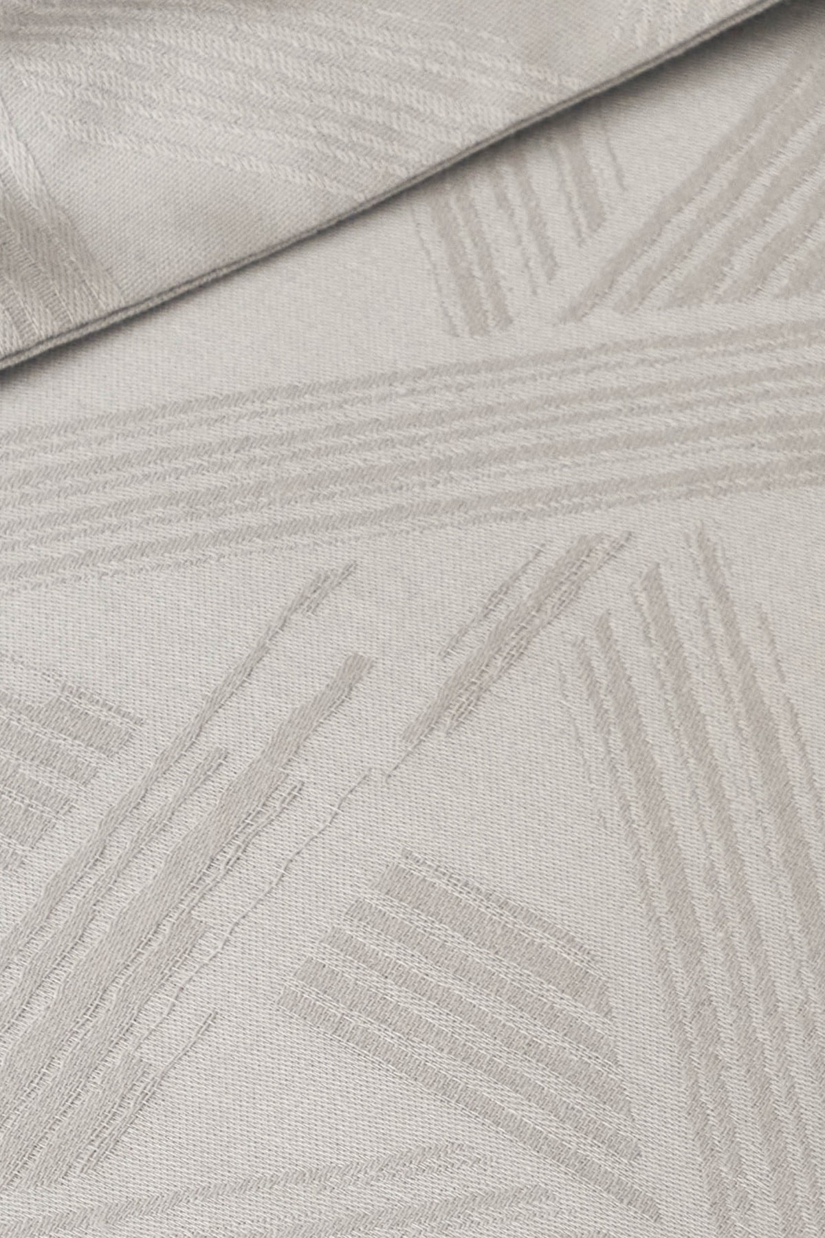 White Colletion Santino Gri %100 Pamuk Çift Kişilik Nevresim Takımı