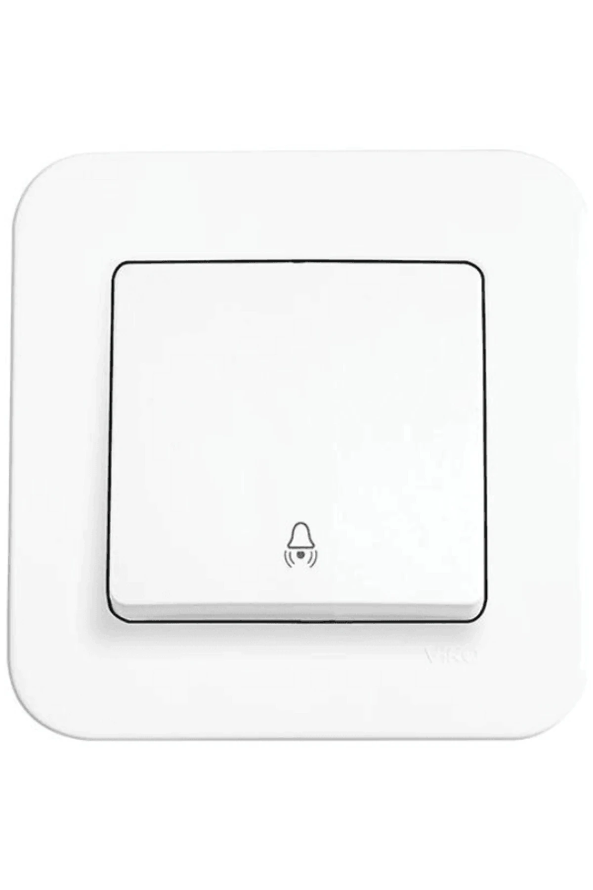 Viko Linnera Zil Anahtarı Beyaz (Çerçeve Dahil) 90440006
